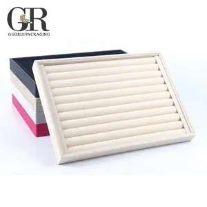 Hộp Đựng Trang Sức Bằng Gỗ Guorui, Khay Trưng Bày Nhẫn Theo Yêu Cầu - Product Image 1