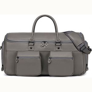 Échantillon gratuit Sacs de sport décontractés de luxe de haute qualité en gros Sacs de sport roses anti-odeur avec sac à chaussons - Product Image 1