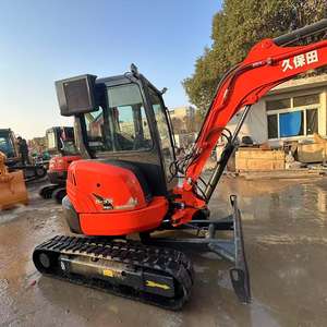 Excavadora de cadenas Kubota u35 usada en buen estado, excavadoras populares en stock - Product Image 2