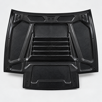 Capot en fibre de carbone compatible avec Nissan S13 Silvia S13, noir, léger, remplacement du capot d'origine
