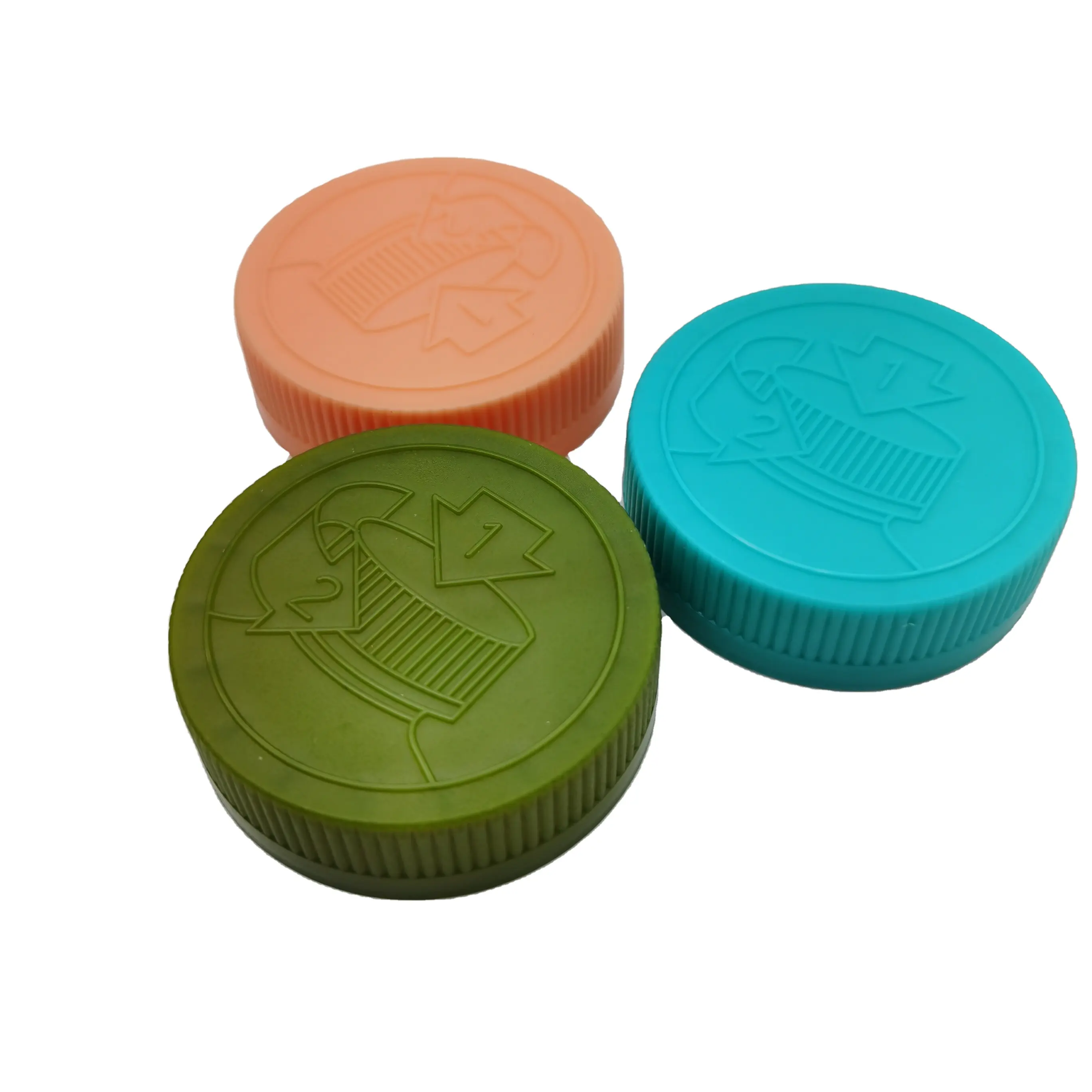 52Mm 53Mm Groene Kleur Kinderen Slip Cap Voor Glazen Pot