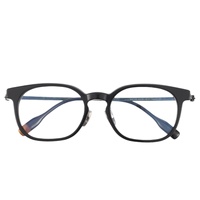 Monturas de Gafas Danyang Punk de Acetato Ultraligeras de Titanio Puro para Miopía, Montura Completa, Lentes TAC Disponibles con Receta; Montura