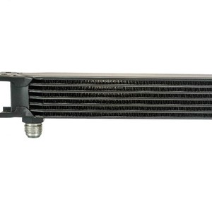 Refroidisseur d'huile en aluminium POYRACING 7 couches noir argenté pour mise à niveau et modernisation - Product Image 2