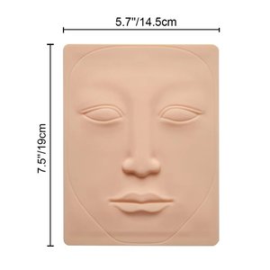 Piel de Silicona 3D para Práctica de Maquillaje de Cejas, Labios y Delineador de Ojos, para Principiantes en PMU - Product Image 5