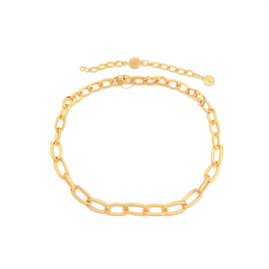 Fashion Chain Link Bracelets Set 316L Stainless Steel PVD Gold Plating Sustainable Resistant Jewelry for Women Men - Product Image 2