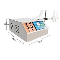 Remplisseuse de liquides micro-peristaltique de bureau 4 canaux 650 ml/min - Station de scellage peristaltique intelligente pour lignes de production PME, corps renforcé