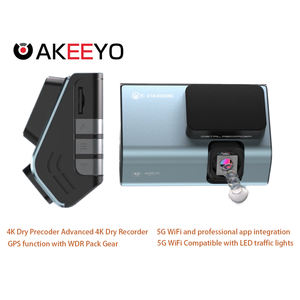 Akeyo gương gương cam FHD ống kính kép Xe <span class=keywords><strong>DVR</strong></span> máy ảnh phía trước ống kính kép Dash Cam - Product Image 4