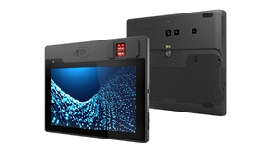 Tableta de huellas dactilares multibiométrica NFC MRZ certificada por el FBI portátil con <span class=keywords><strong>software</strong></span> ABIS de base de datos nacional para sistema de identificación civil - Product Image 5