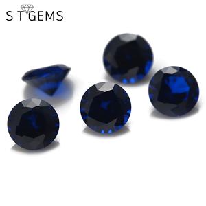 ST Gems ไฟสีฟ้า <span class=keywords><strong>Spinel</strong></span> 114 # พลอยสีน้ำเงินห้องปฏิบัติการทรงกลมไพลินสังเคราะห์ <span class=keywords><strong>Spinel</strong></span> - Product Image 4