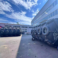 Fender en mousse avec design certifié pour plateformes offshore, adapté à l'utilisation sur plateformes pétrolières