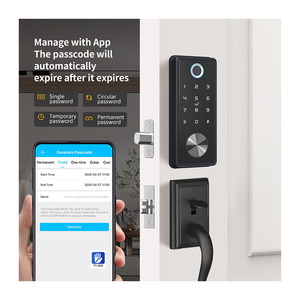 Nhà máy trực tiếp tự động không thấm nước an ninh Keyless chốt cửa điện thông minh khóa - Product Image 1