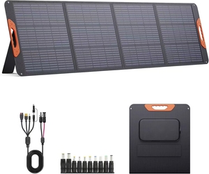 Panel Solar Portátil Plegable de 200W y 8.4KG para Estaciones de Energía EF/Jackery/<span class=keywords><strong>Bluetti</strong></span>/Anker, 23% de Alta Eficiencia, para Camping y Autocaravanas - Product Image 1