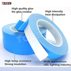 Ventes entières Lumières LED Conductivité thermique Rouleau de ruban adhésif double face Ruban adhésif en fibre de verre thermique - Product Image 3