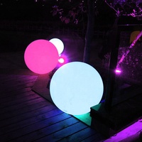 Ballon de plage Led pleine grandeur imperméable à l'eau 16 couleurs changeantes décoration extérieure boule de lumière Led