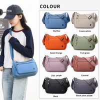 Sac bandoulière vintage en stock pour femme, style messager, portable, rayé, pour le quotidien, les voyages et les loisirs