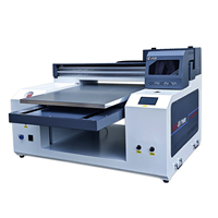 Imprimante UV à plat de haute qualité 60 cm 6090 avec trois têtes d'impression I3200 pour matériaux Flex et Egg, impression automatique sans bordure