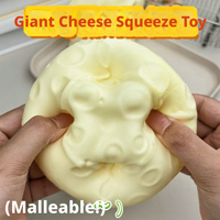 Jouets anti-stress en plastique très populaires : jouets sensoriels, jouets à presser en forme de fromage, jouets de décompression