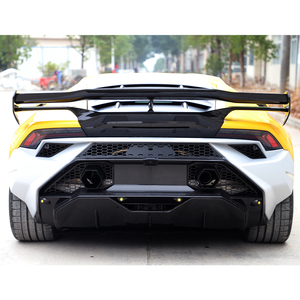 Kit de carrocería con guardabarros trasero de fibra de carbono para Lamborghini Huracan LP580/610, actualización de parachoques trasero, modificación de coche, 2014-2023 - Product Image 5