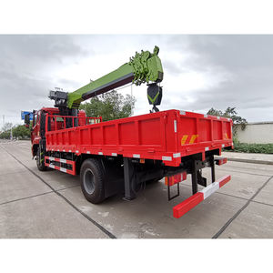 Camión Grúa Hidráulica ISUZU NQR NKR NMR FVR FTR FVZ 4*2 KV100 de 15-30 Toneladas con Chasis de Camión de Plataforma Plana - Product Image 5