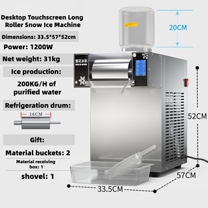 Machine à glaçons en flocons de lait électrique automatique, best-seller mondial, aux designs innovants - Product Image 3