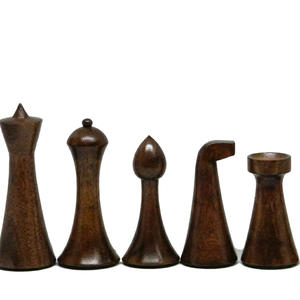 <b>Wooden</b> Luxury Decorative Handmade <b>Chess</b> Pieces <b>Set</b> for Party & Entertainment Unisex International <b>Chess</b> Games - Product Image 1