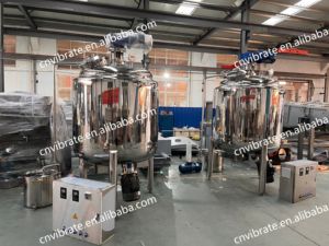 VBJX 300l 500l 5000lステンレス鋼ウィスキーシュガーシロップ電気アジテータ加熱ジャケット保持混合タンク付き - Product Image 5