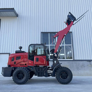 चीनी कृषि कॉम्पैक्ट मल्चर गार्डन छोटे डीजल बैकहोए लोडर मिनी फ्रंट एंड व्हील लोडर बिक्री के लिए - Product Image 2