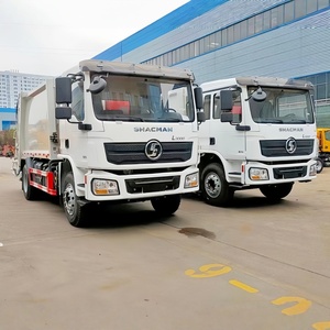 Camion à ordures compacteur arrière Shacman Euro 2 LHD à vendre - Product Image 2