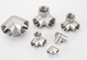 ASTM A106 gr. B áp lực cao ba cách khuỷu tay phù hợp ống thép carbon Phụ kiện cho hệ thống thủy lợi 50mm khuỷu tay thép carbon - Product Image 3