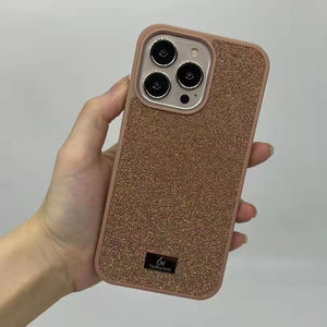 Custodia per cellulare antiurto impermeabile scintillante di Design colorato per donne per <span class=keywords><strong>iphone</strong></span> 13 mini PC TPU paraurti protettivo posteriore - Product Image 4