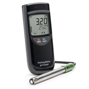เครื่องวัดค่า pH แบบพกพา Hanna HI99131 สำหรับงานชุบ ความแม่นยำ 0.02 แบบอนาล็อก - Product Image 1