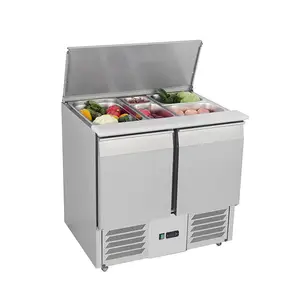 스테인레스 스틸 상업용 냉장 장비 상업적인 샐러드 냉장고