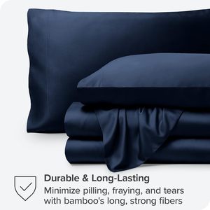 クラウドランドホテルシーツホワイトバンブーベッドリネン100% バンブーコットンベッドシーツセット卸売さまざまな色ナチュラル - Product Image 3