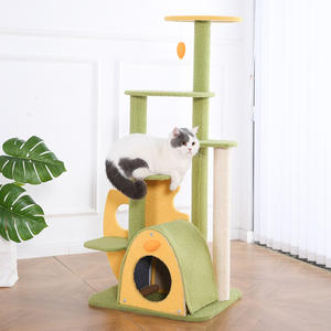 Arbre à chat <span class=keywords><strong>haut</strong></span> de gamme avec condo spacieux, plusieurs plateformes et perchoirs en peluche pour grimper et se reposer - Product Image 3