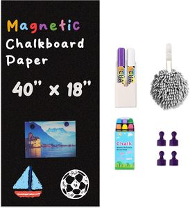 Carta Adesiva Magnetica Effetto <span class=keywords><strong>Lavagna</strong></span> <span class=keywords><strong>con</strong></span> <span class=keywords><strong>Gessetti</strong></span> per Aula Scolastica - Logo Personalizzato e Dimensioni Personalizzabili - Product Image 1