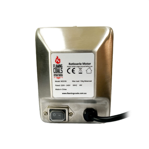 Moteur de rôtissoire pour barbecue 240V 4W, robuste, capacité de charge 10 <span class=keywords><strong>kg</strong></span>, en acier inoxydable - Product Image 2
