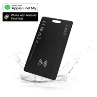 Traceur universel double système pour cartes et portefeuilles, étanche et rechargeable, compatible Android et iOS