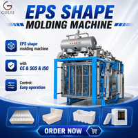 Machine de moulage de formes en EPS de fabrication directe GUIJU avec certification CE, machine de fabrication de mousse EPS pour boîtes à poisson
