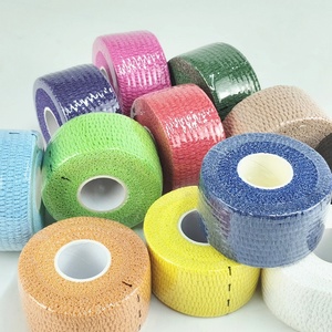 Bande adhésive élastique légère en coton de 5 cm x 6,9 m pour le sport, la musculation, l'<span class=keywords><strong>escalade</strong></span> et le cross-training - Product Image 2