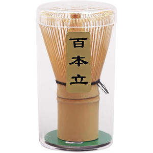 Fouet à matcha en bambou naturel de qualité alimentaire, chasen, agitateur à matcha avec des poils flexibles, empêche les agglomérations pour un usage quotidien - Product Image 1