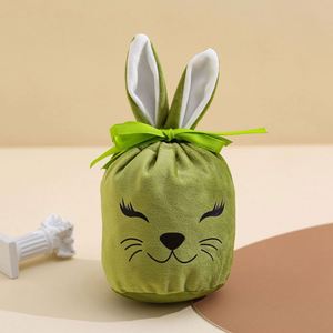 <b>Easter</b> Rabbit Ears Candy <b>Bag</b> Velvet Drawstring Bunny <b>Gift</b> <b>Bags</b> Happy <b>Easter</b> Party <b>Gift</b> Packaging Pouch - Product Image 6