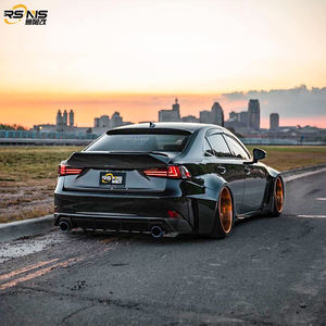 Kit de cuerpo completo de venta directa de fábrica para <span class=keywords><strong>Lexus</strong></span> <span class=keywords><strong>IS</strong></span> 2013-2019 labio delantero difusor trasero faldas laterales guardabarros ajuste perfecto - Product Image 5