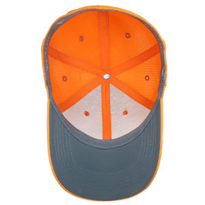 कस्टम उच्च गुणवत्ता लोचदार गोल्फ टोपी 6-पैनल रिक्त सज्जित नारंगी बेसबॉल टोपी - Product Image 6