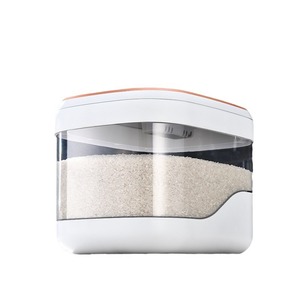 Rice <b>Storage</b> <b>Container</b> 10L Flip Top Sealed Moisture Proof For <b>Kitchen</b> Use - Product Image 5