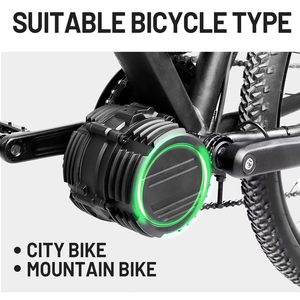 <span class=keywords><strong>Kit</strong></span> de conversion de vélo électrique GreenPedel TSDZ16 48V1000W à <span class=keywords><strong>moteur</strong></span> central à couple élevé avec contrôleur intégré 48V30A - Product Image 4