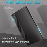 256GB 512GB 1TB USB 3,2 Gen2 Tipo-C Almacenamiento móvil Disco portátil Externo SSD Disco duro de estado sólido externo
