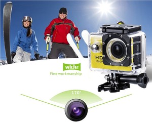 Caméra d'action sportive miniature Full HD 1080P étanche pour l'extérieur - Product Image 4