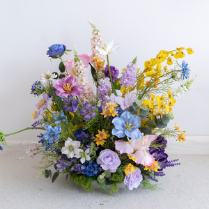 ฉากหลังถ่า<span class=keywords><strong>ย</strong></span>ภาพงานแต่งงานวันวาเลนไทน์ 3 มิติ สีสันสดใสสไตล์โมเดิร์น งานแฮนด์เมด ตกแต่งผนังด้วยดอกไม้บนแผ่น KT - Product Image 3