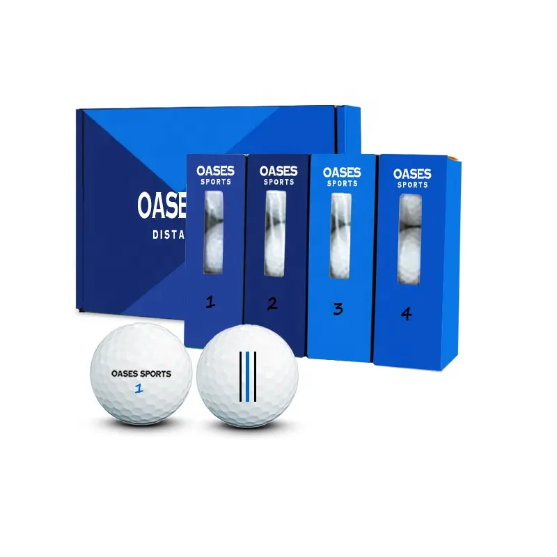 Custom Gift Box Packaging USGA Conforming Tournament Soft Urethane Golf Balls