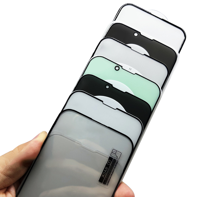 9h 2.5d 3D 0.33mm 0.25mm hd Cell Phone Silk/flat/privacy/anti-blue Light/matte Tempered Glass Screen Protector Film